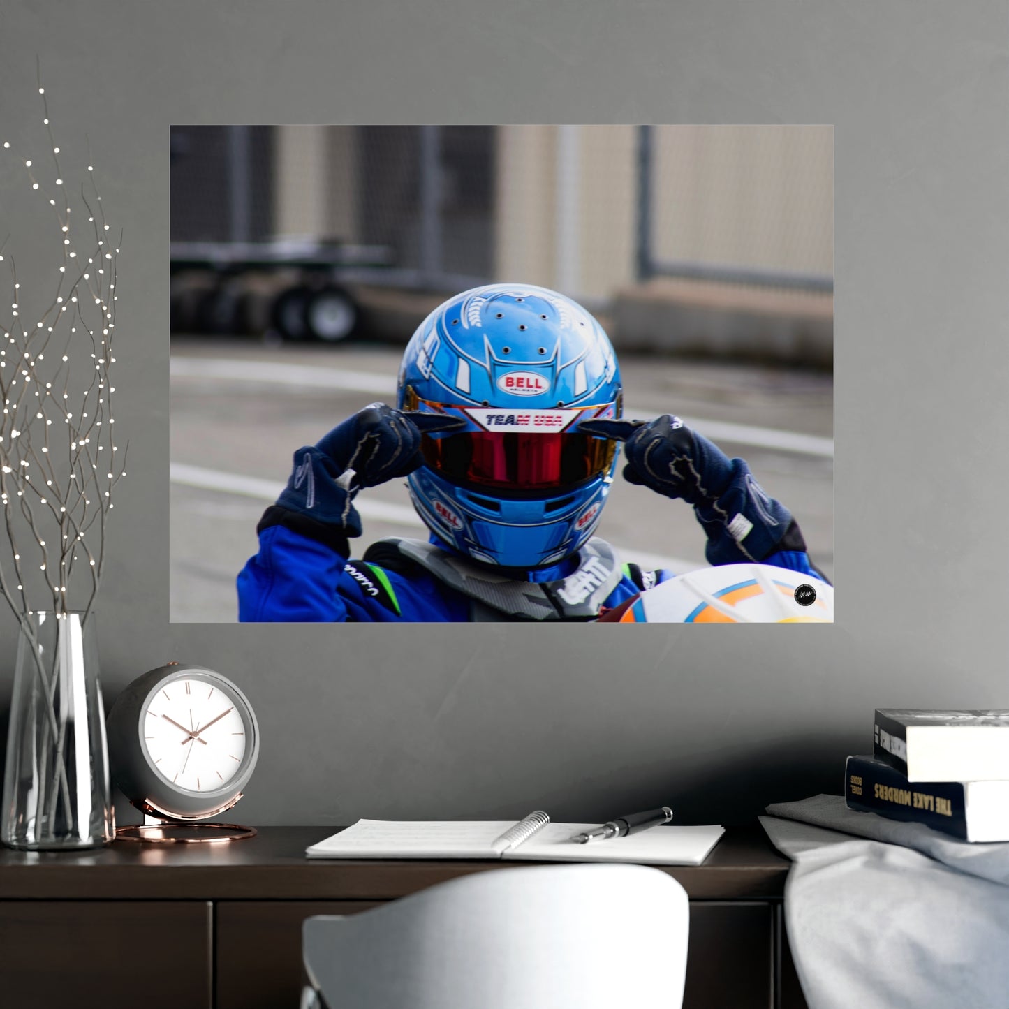 Redline Reflection – Matte Finish Poster