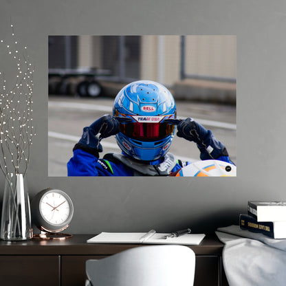 Redline Reflection – Matte Finish Poster