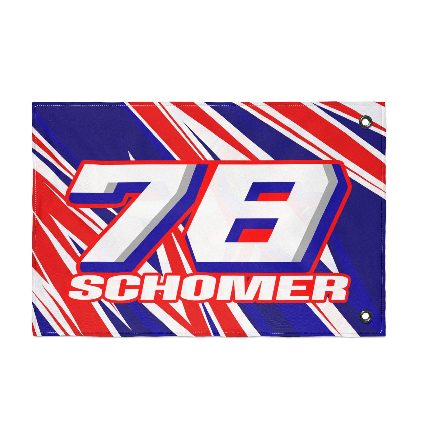Schomer #78 Gridwave Flag