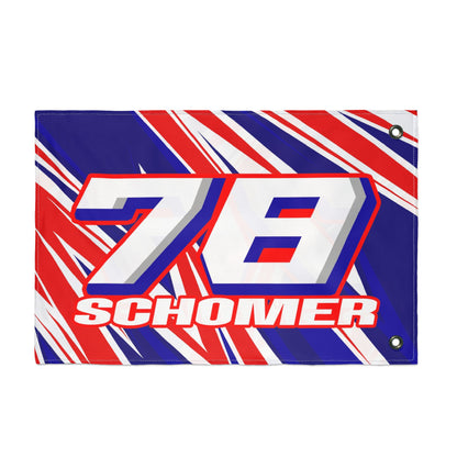 Schomer #78 Gridwave Flag
