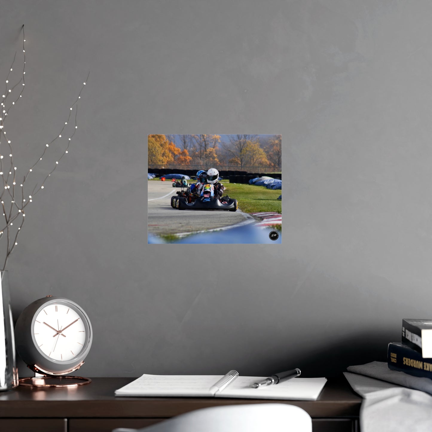 Red, White & Roar – Matte Finish Poster