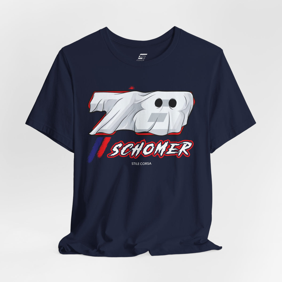 Schomer #78 — Haunted Grid Signature Tee