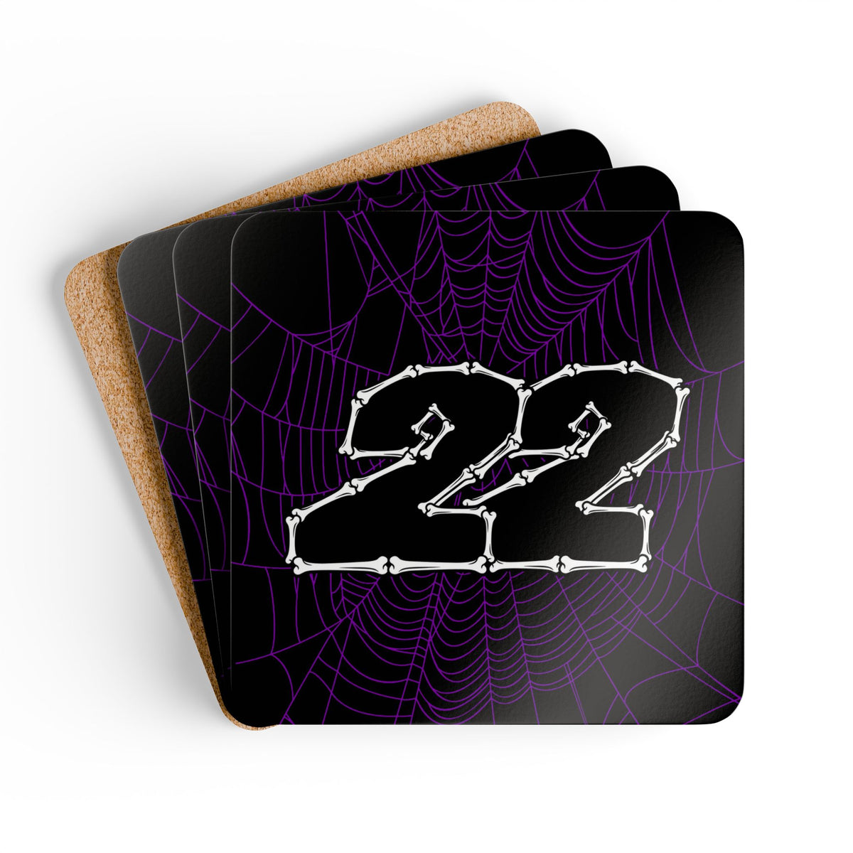 Gagea #22 - Haunted Grid Coaster Set