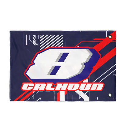 Calhoun #8 Gridwave Flag