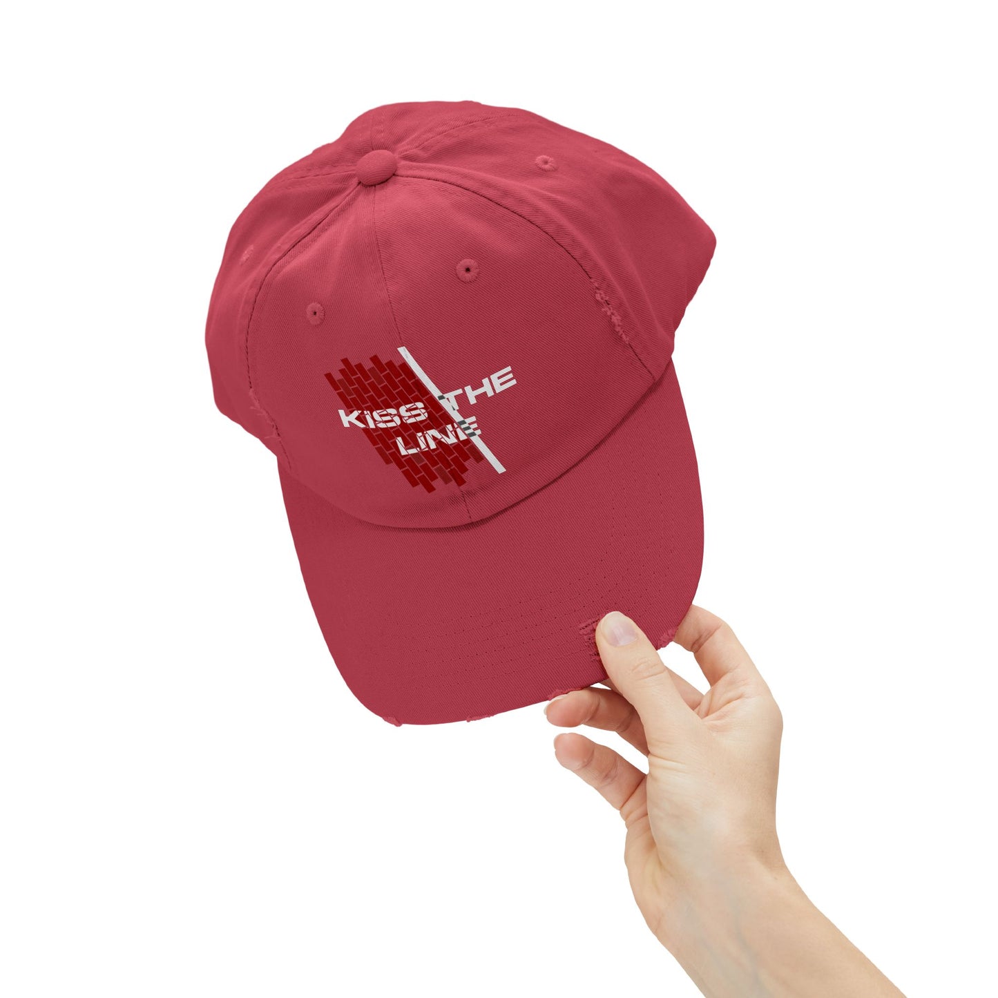 Kiss the Line - Vintage Style Cap