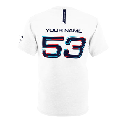 Rush Mode Performance Tee – Unisex, Custom Name & Number