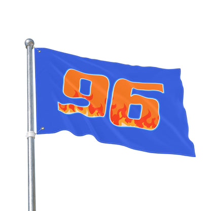 Hecker #96 Gridwave Flag