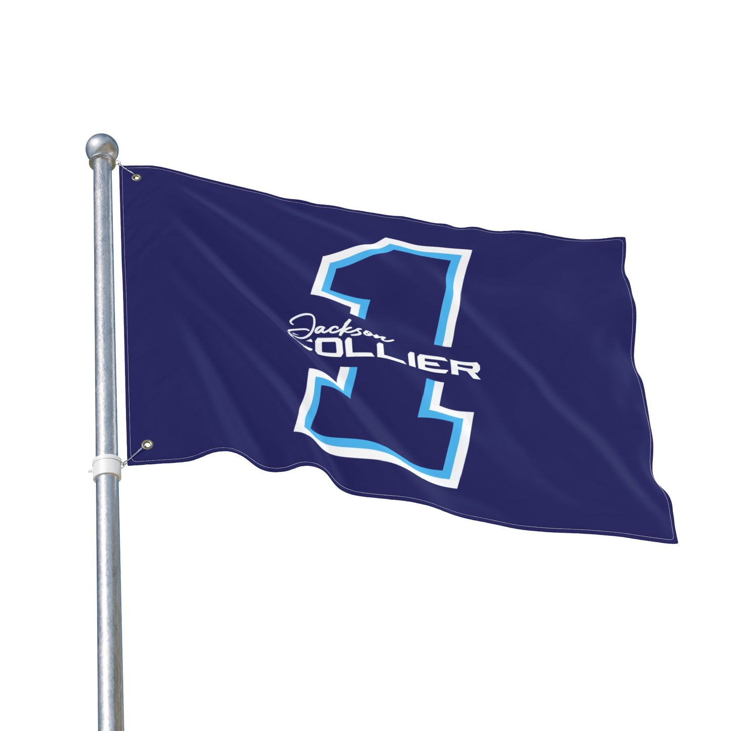 Collier #1 Gridwave Flag