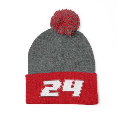 Clay O’Brien #24 Pom Beanie