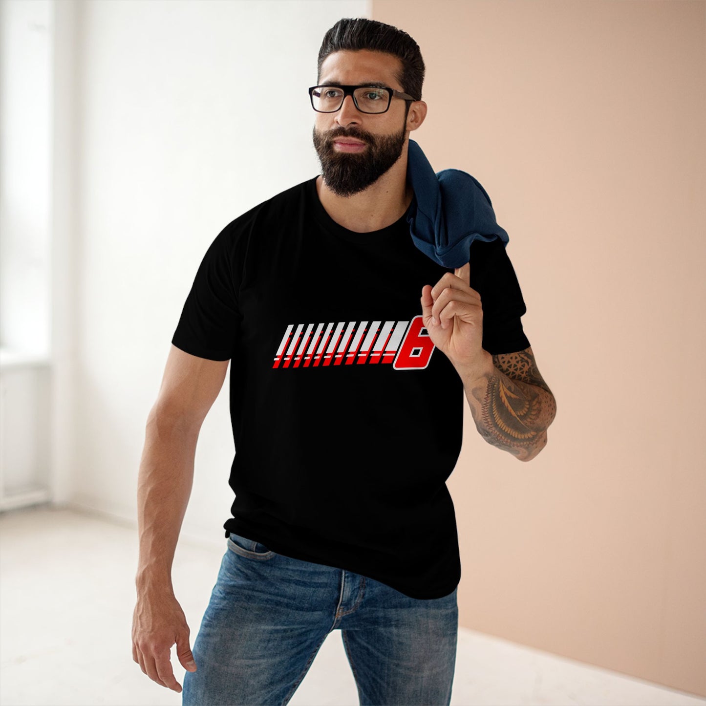 Black Corsa Tee – Custom Number Edition