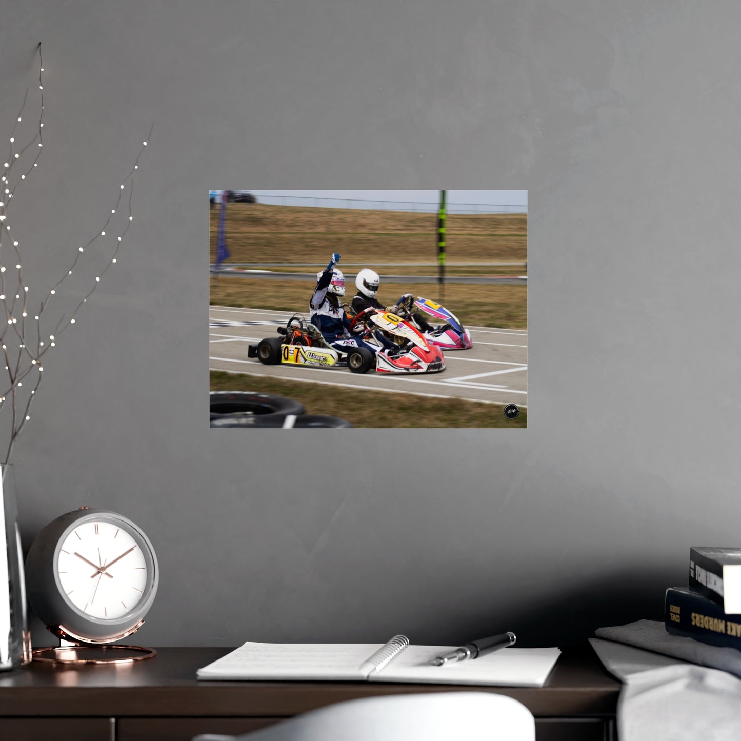 Victory Lap Vibrance – Matte Finish Poster