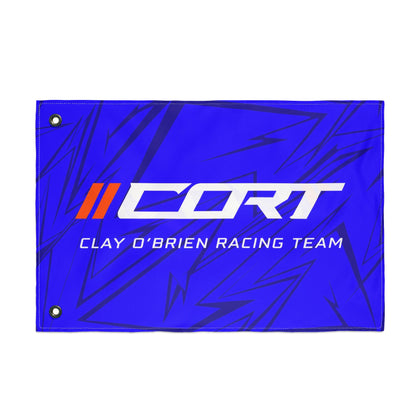 CORT Purple Gridwave Flag