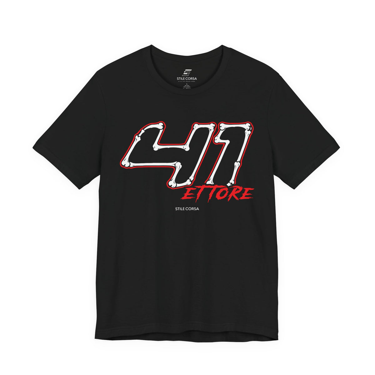 Ettore #41 — Haunted Grid Signature Tee