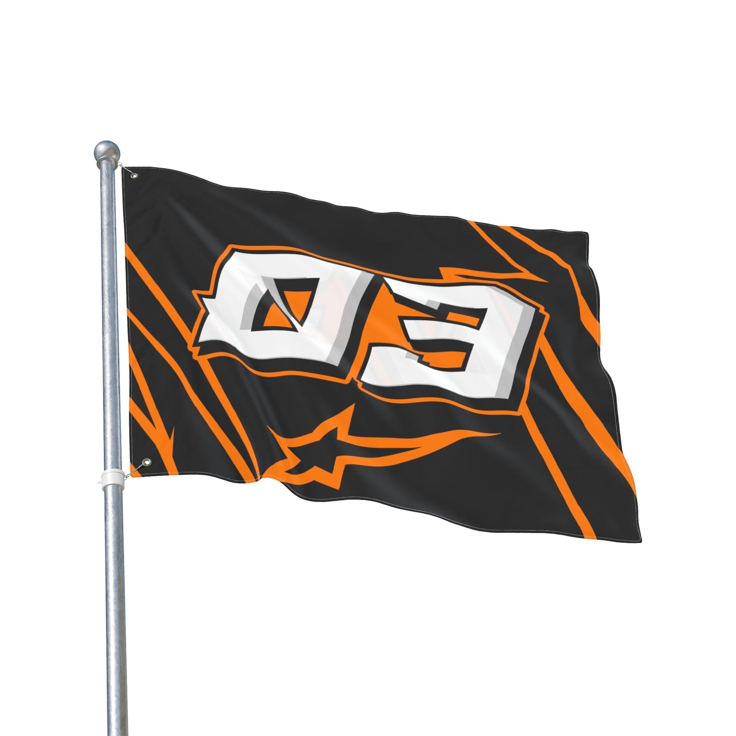 D'lucca #03 Gridwave Flag