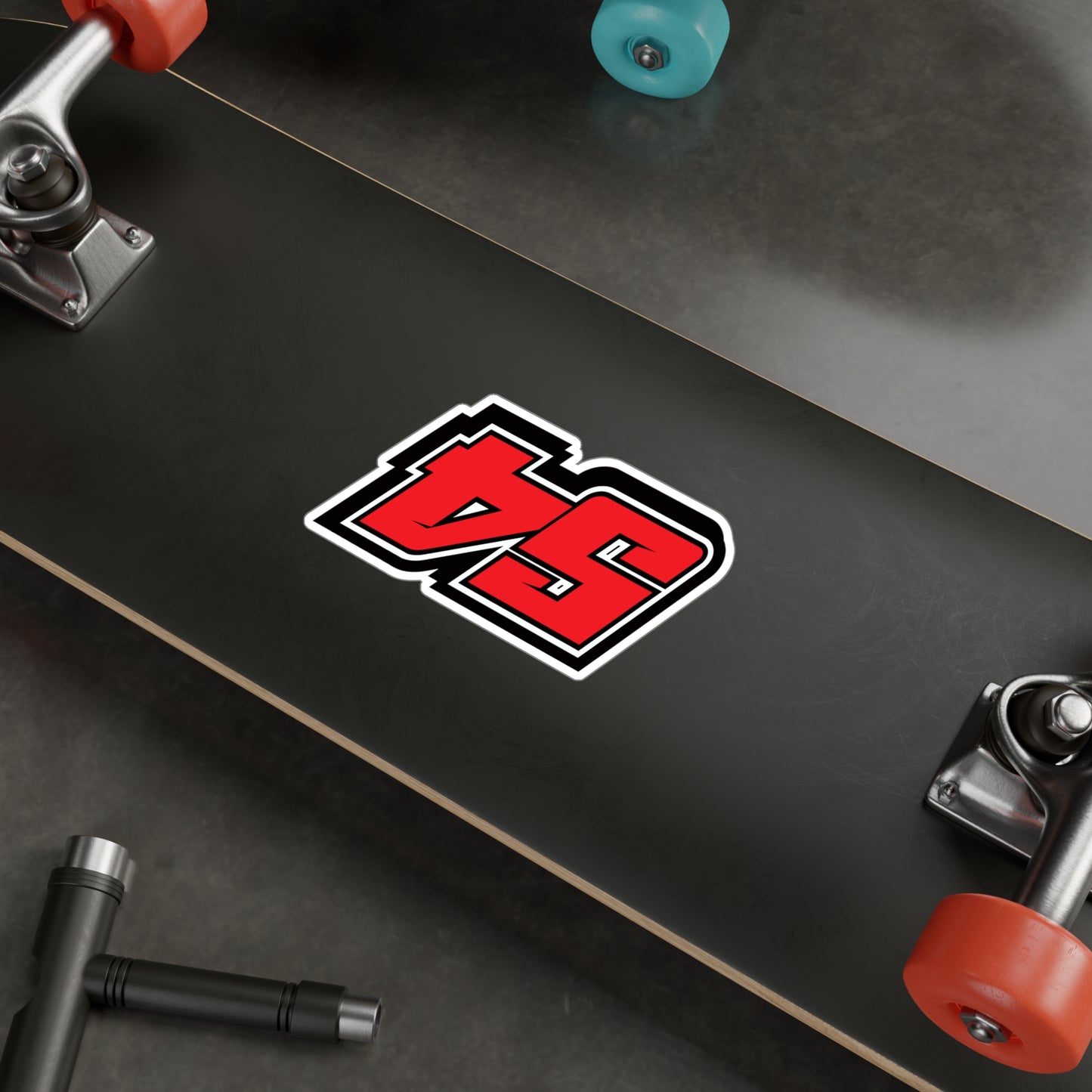 The #54 Crew Sticker