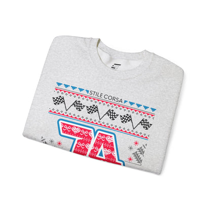 King #74 Snowy Holiday Crewneck