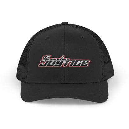 Brandon Justice #54 Redline Trucker Cap
