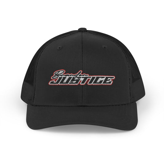 Brandon Justice #54 Redline Trucker Cap