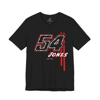 Jones #54 — Haunted Grid Signature Tee