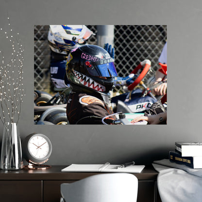 Sharkbite Racer – Matte Finish Poster