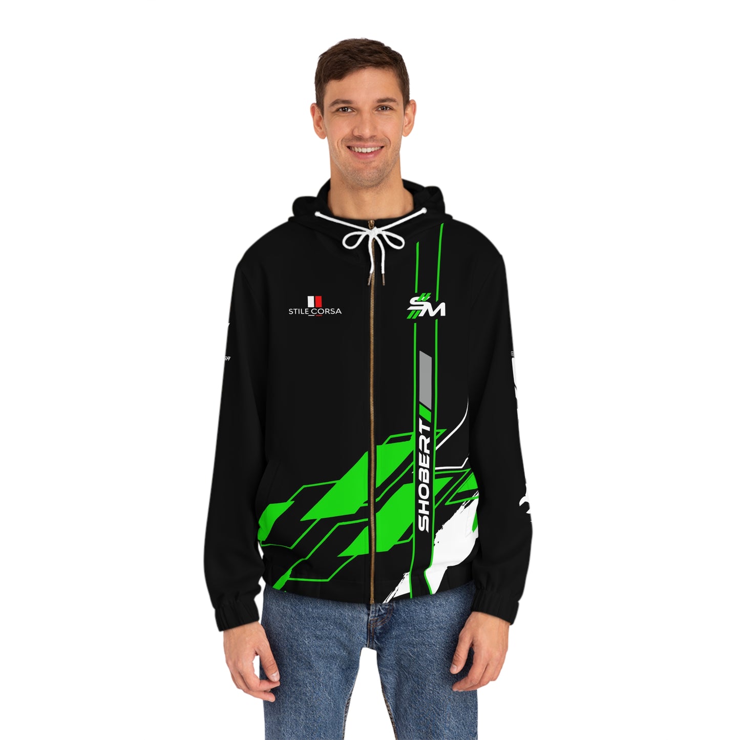 Shobert Neonstrike Pro Zip Hoodie - Men's Fit