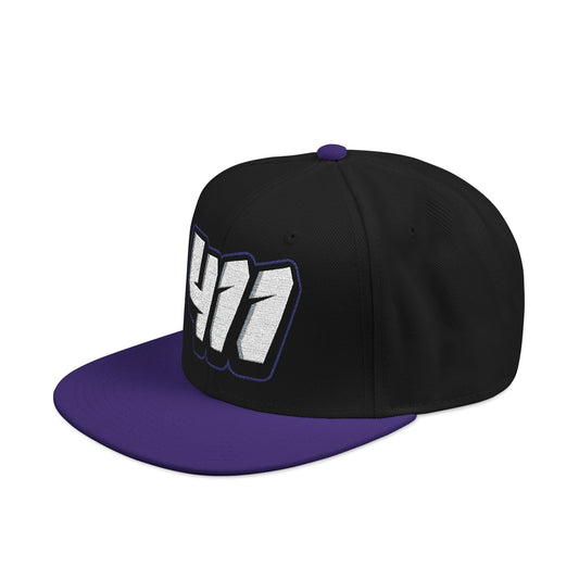 Templer #411 Signature Snapback - Midnight Purple Edition