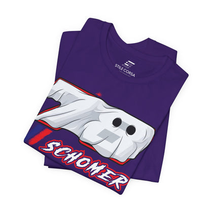 Schomer #78 — Haunted Grid Signature Tee
