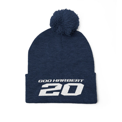 Reagan Harbert #20 Pom Beanie