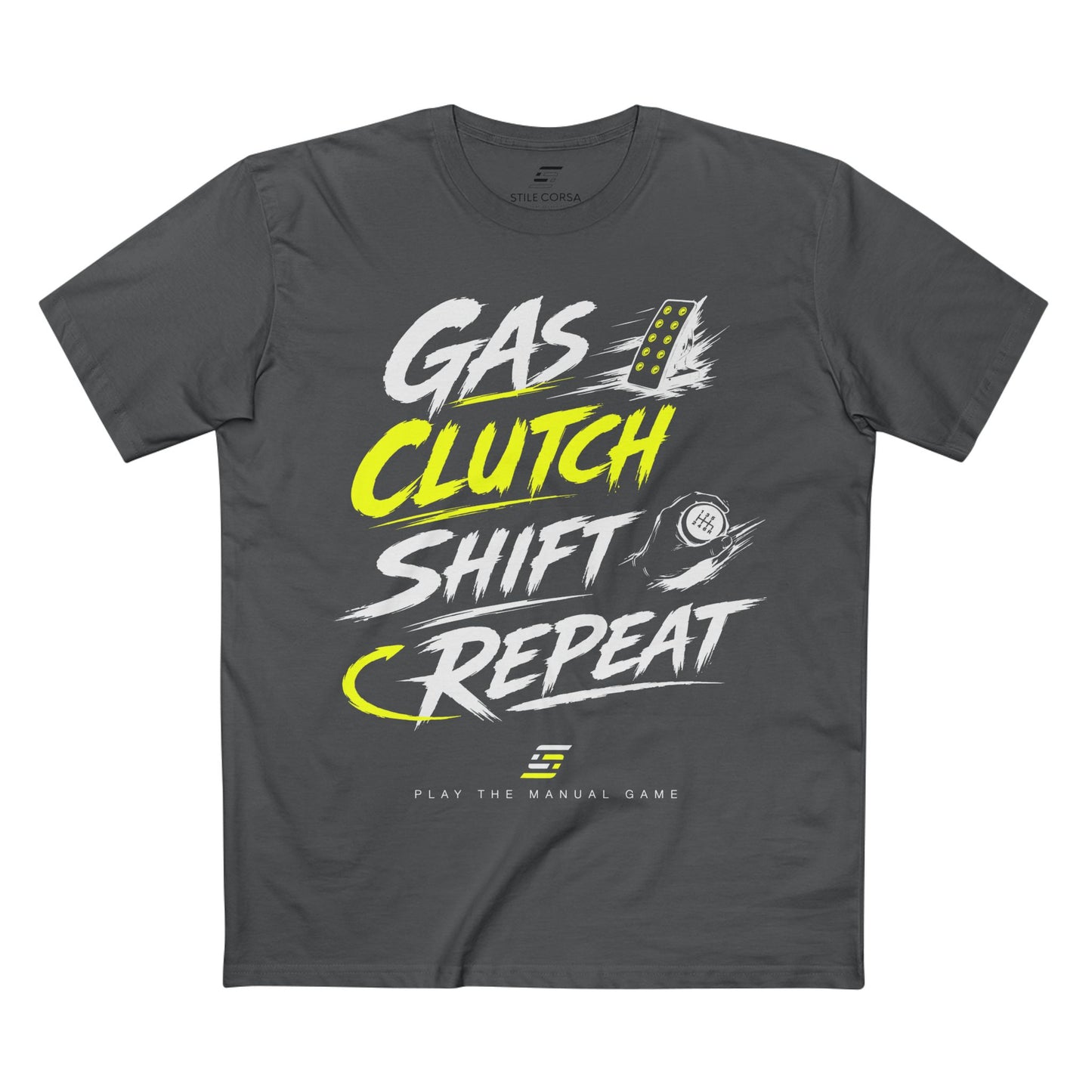 Stile Corsa "Manual Game" Tee – Unisex Fit
