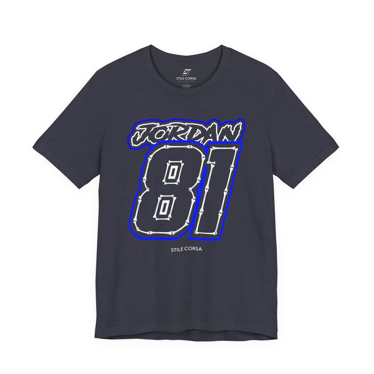 Jordan #81 — Haunted Grid Signature Tee