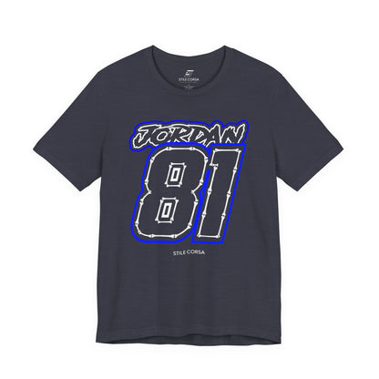 Jordan #81 — Haunted Grid Signature Tee