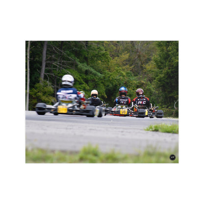 Forest Circuit Rush – Matte Finish Poster