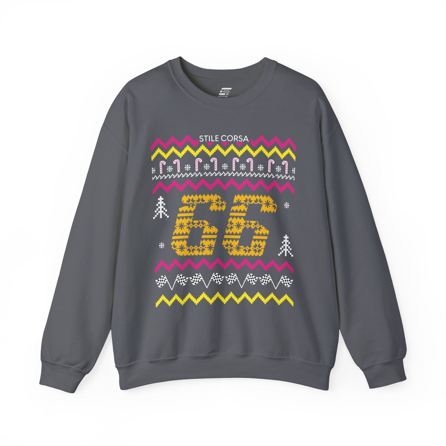 Zach Thomas #66 Neon Holiday Crewneck