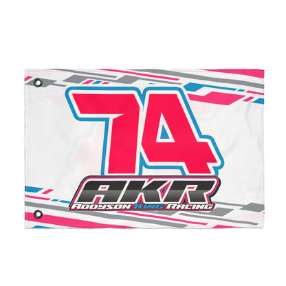 Addyson King #74 Gridwave Flag