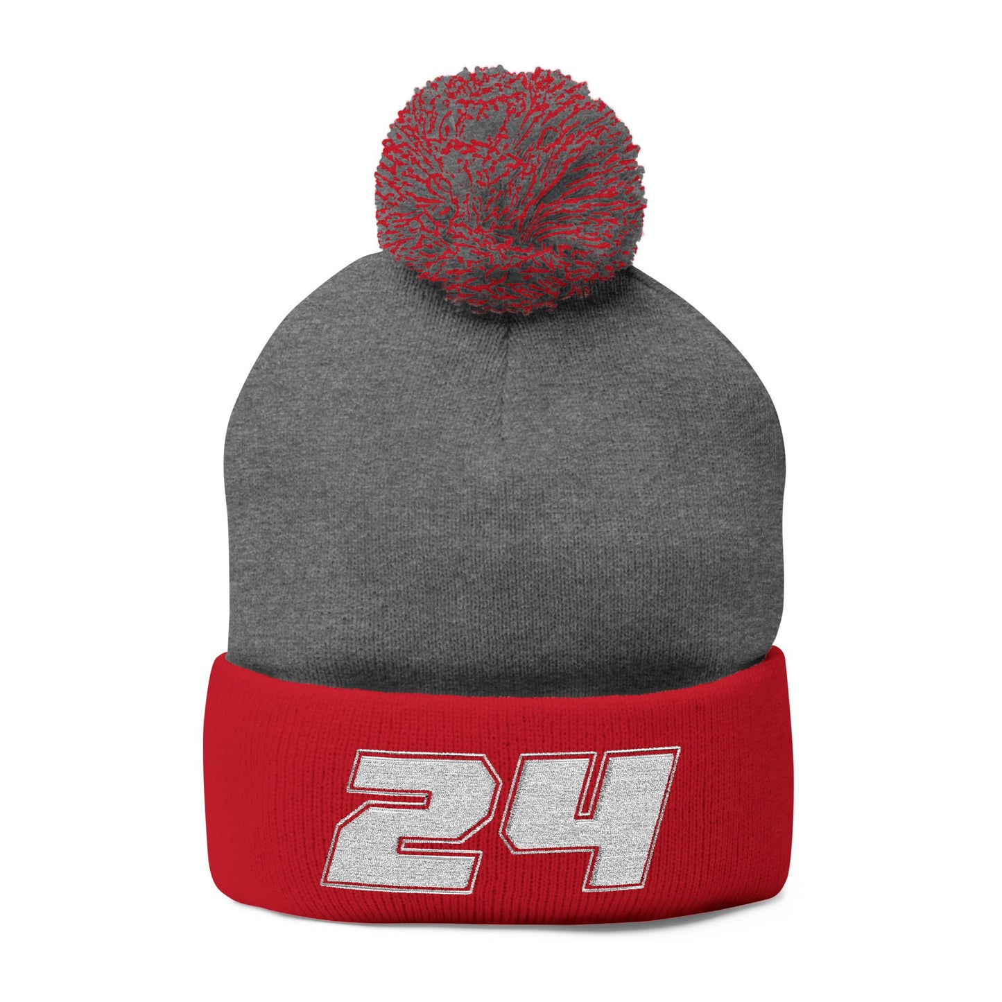 Clay O’Brien #24 Pom Beanie