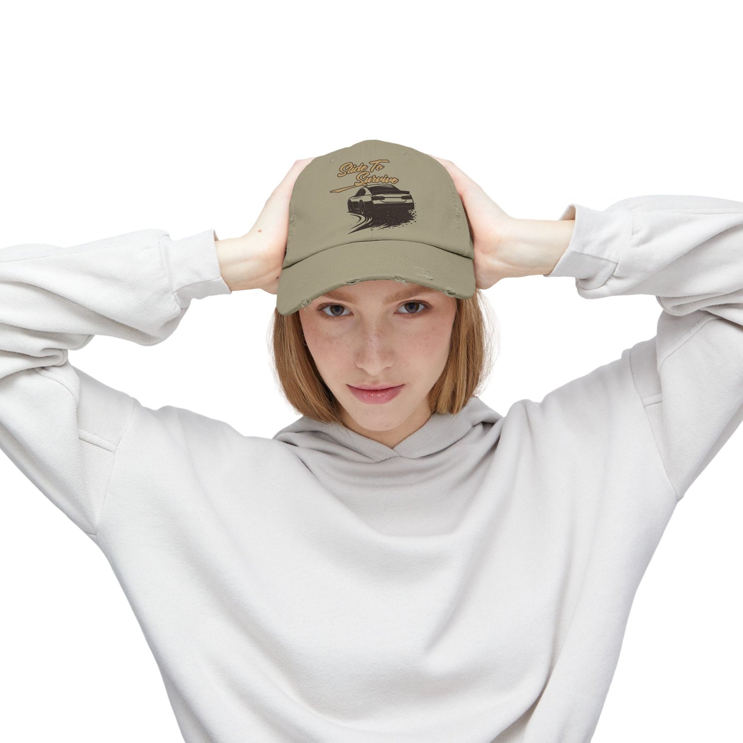 Slide to Survive - Distressed Cap