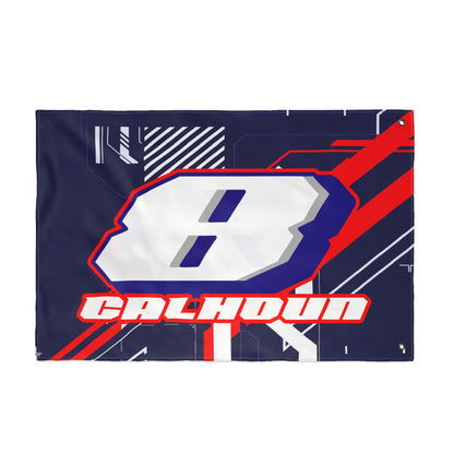 Calhoun #8 Gridwave Flag