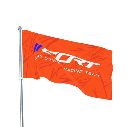 CORT Orange Gridwave Flag