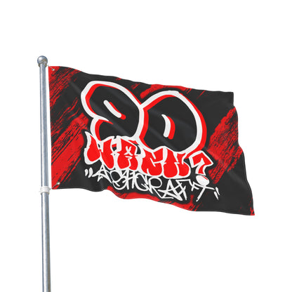 Ashcraft #90 Gridwave Flag