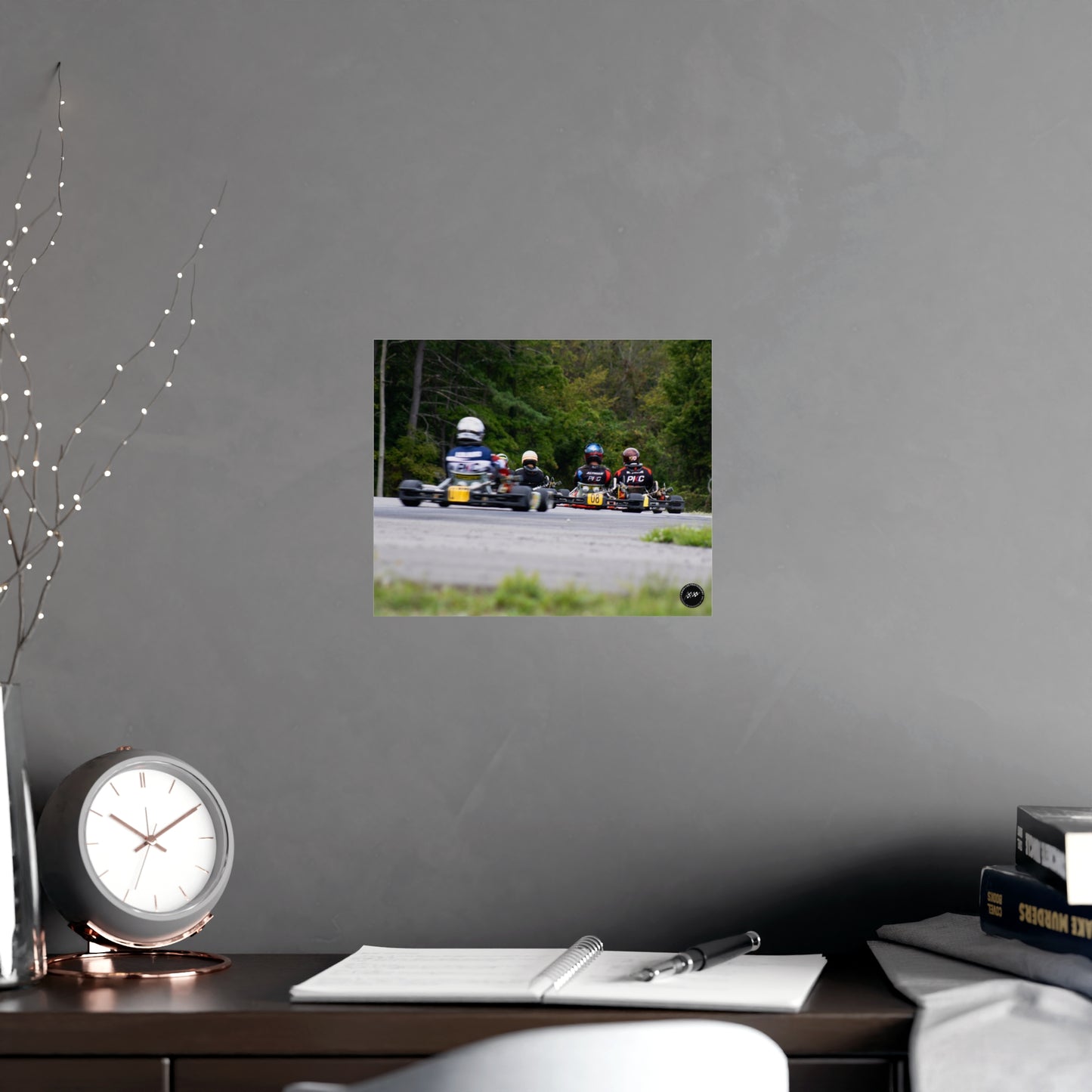 Forest Circuit Rush – Matte Finish Poster