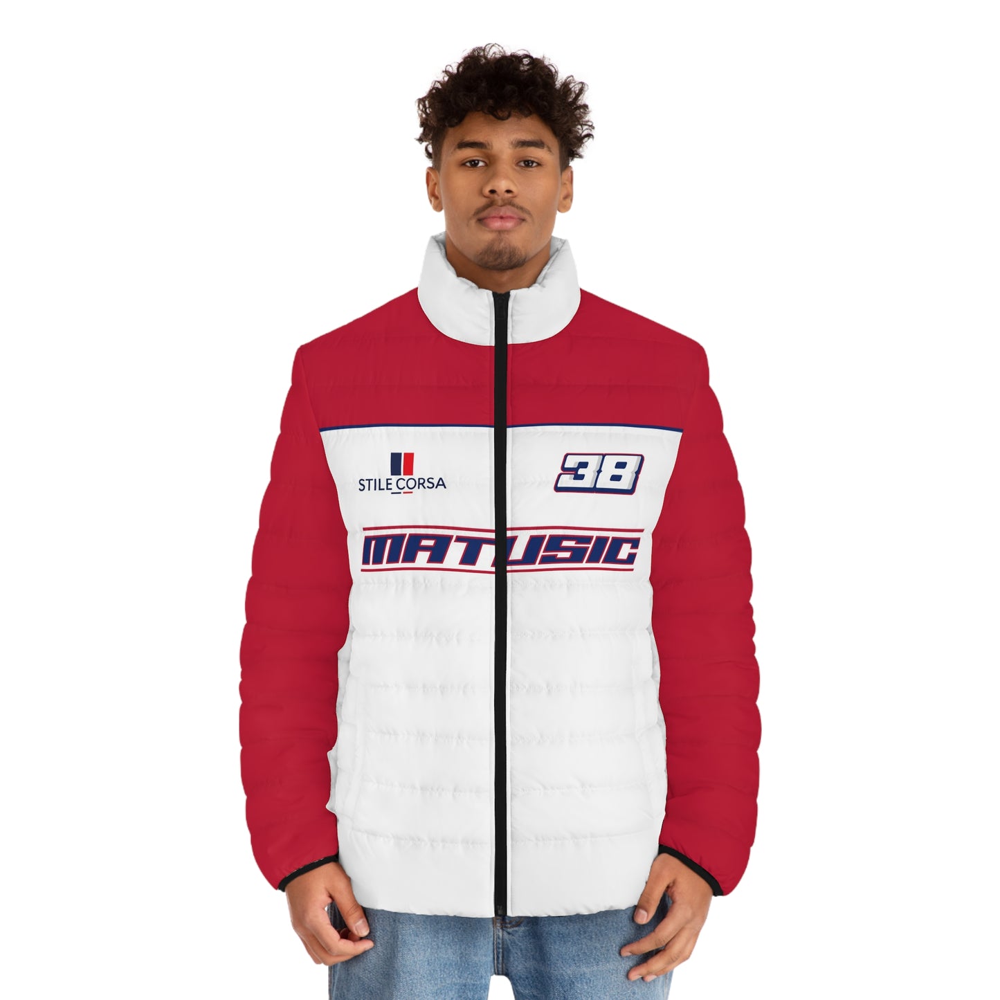 Matusic #38 Redline Rampage Puffer - Men's Fit