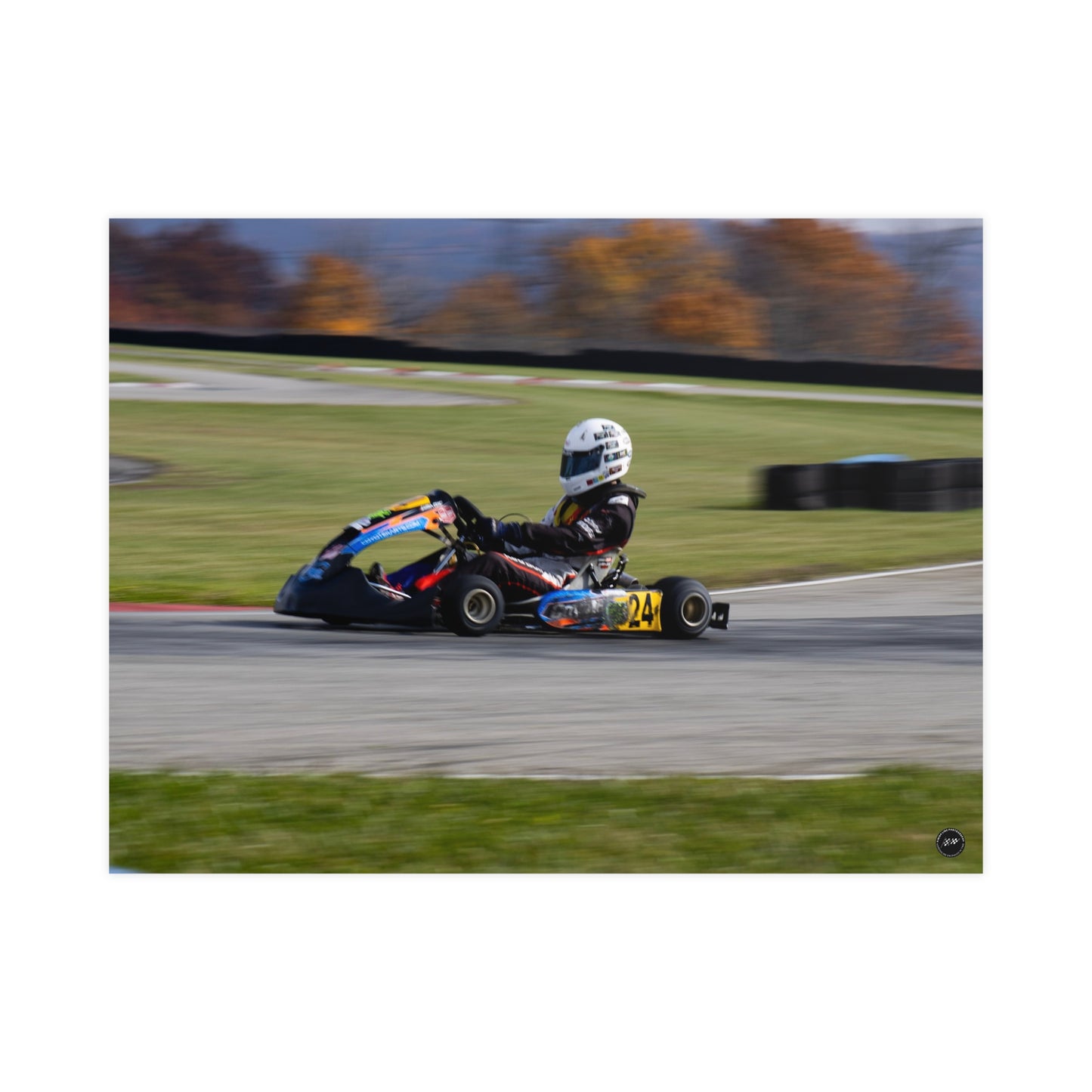 Speed Demon Autumn – Matte Finish Poster