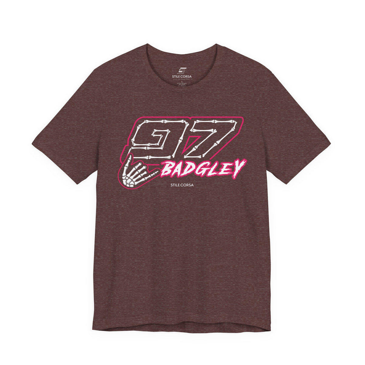 K. Badgley #97 — Haunted Grid Signature Tee