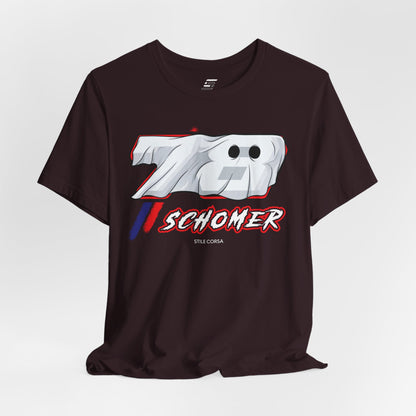 Schomer #78 — Haunted Grid Signature Tee