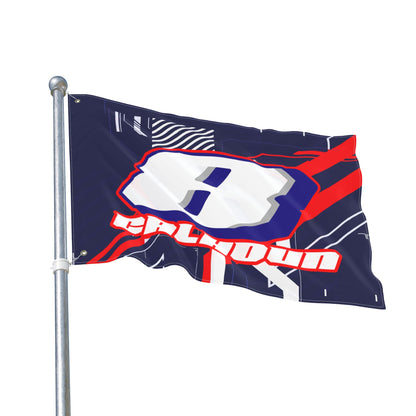 Calhoun #8 Gridwave Flag