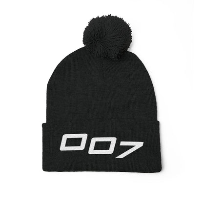 DiLauro #007 Rosso Pom Beanie