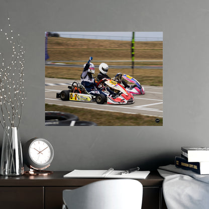 Victory Lap Vibrance – Matte Finish Poster