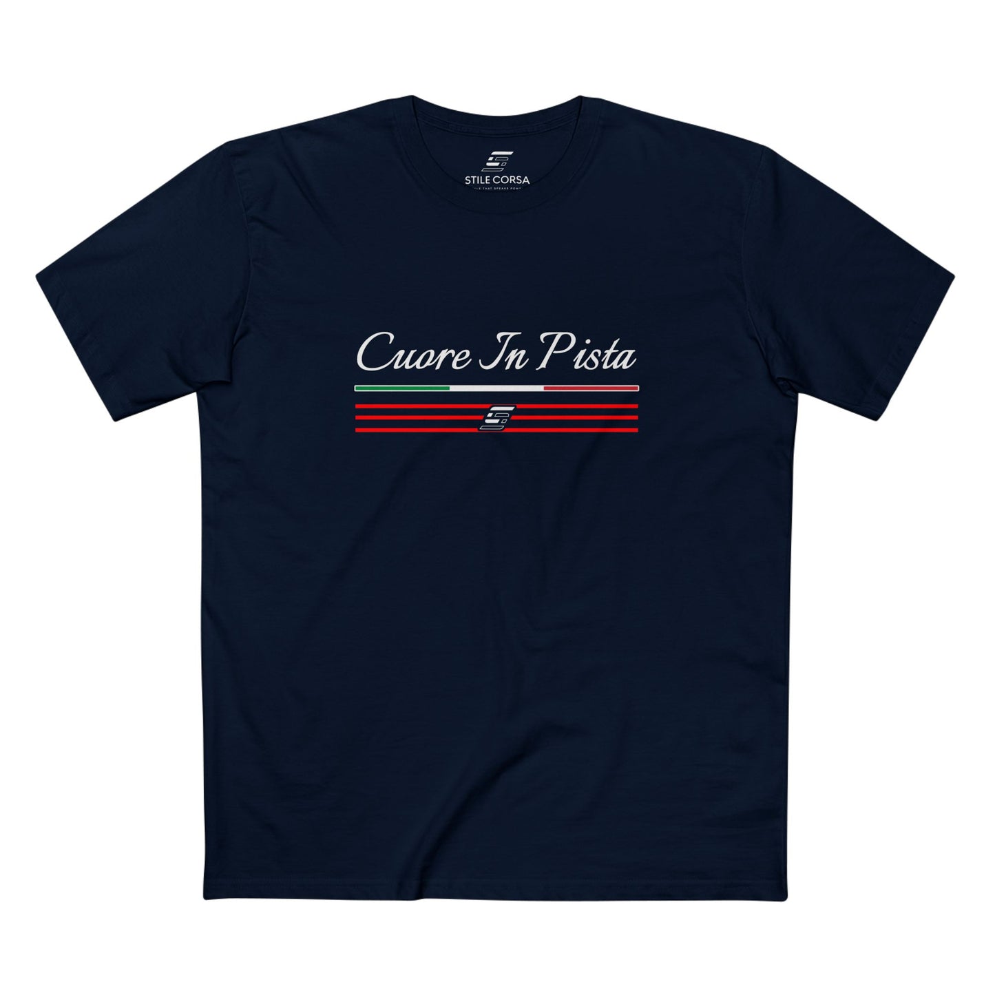 "Cuore In Pista" T-Shirt Italian Style