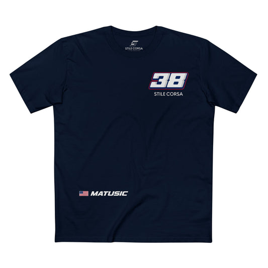 Matusic #38 Raceday Tee - Men's Fit