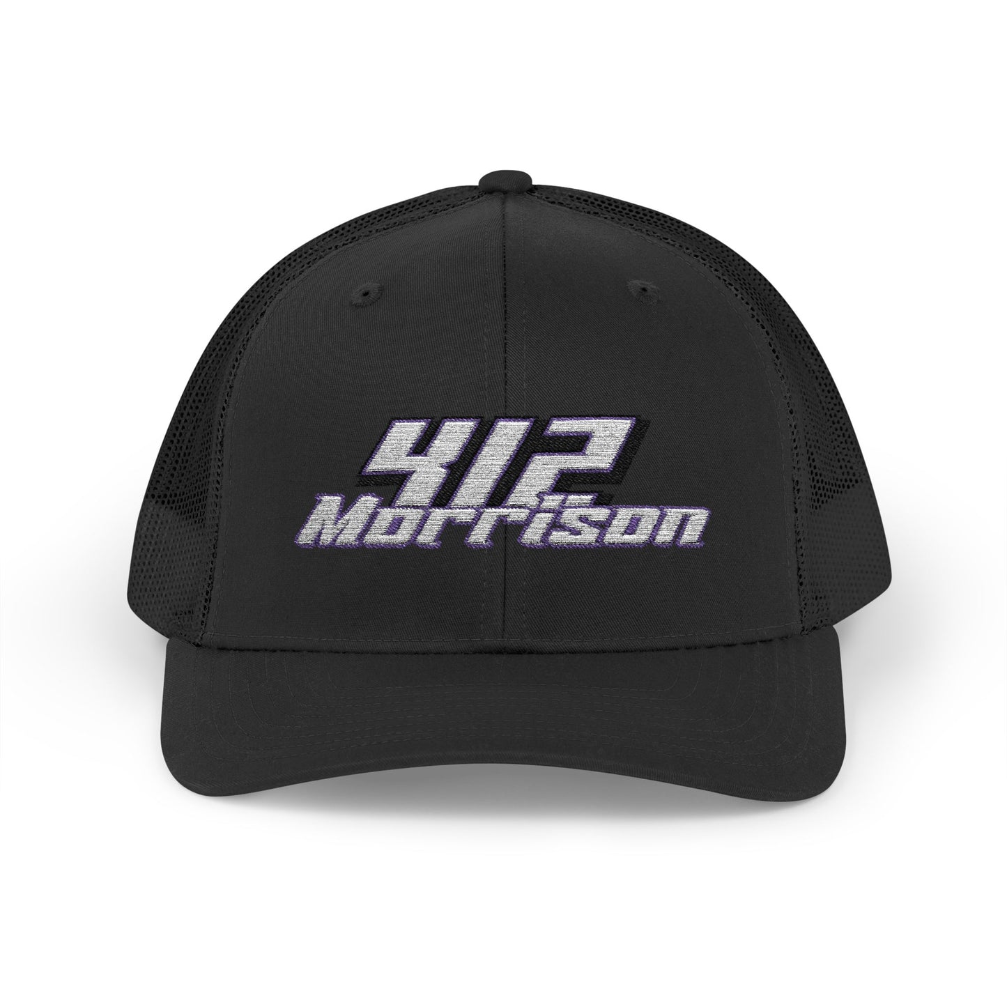 Morrison #412 Night Grid Trucker Cap